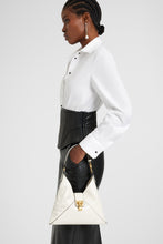Load image into Gallery viewer, Mini Dudu in calfskin with hand-applied leather ribbon
