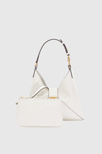 Load image into Gallery viewer, Mini Dudu in calfskin with hand-applied leather ribbon

