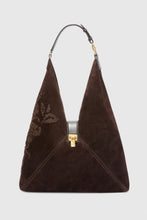 Load image into Gallery viewer, Dudu large embroidered in suede
