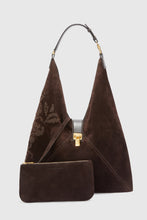 Load image into Gallery viewer, Dudu large embroidered in suede
