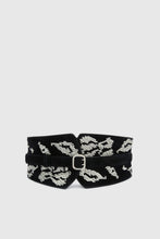Load image into Gallery viewer, Embroidered corset belt
