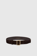 Load image into Gallery viewer, Vintage-effect leather belt
