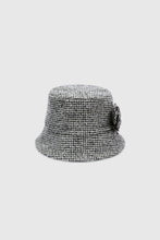 Load image into Gallery viewer, Pied de poule cloche with floral appliqué
