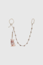 Load image into Gallery viewer, Jeans chain with hook clasp and Maggie resin charm
