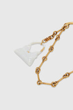 Load image into Gallery viewer, Jeans chain with hook clasp and black Dudu resin charm
