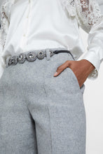 Load image into Gallery viewer, Wool blend palazzo trousers
