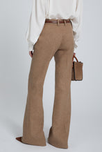 Load image into Gallery viewer, Wool blend bootcut trousers
