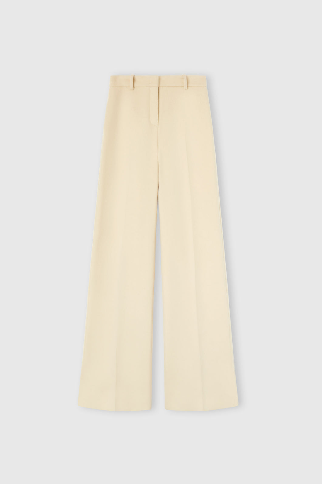 Palazzo trousers in virgin wool