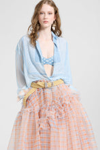 Load image into Gallery viewer, Patchwork Cotton-Silk Muslin Shirt with Bandana Print
