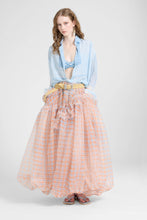 Load image into Gallery viewer, Patchwork Cotton-Silk Muslin Shirt with Bandana Print

