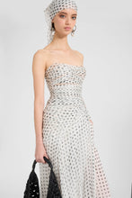 Load image into Gallery viewer, Long Draped Chiffon Silk Dress
