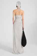 Load image into Gallery viewer, Long Draped Chiffon Silk Dress
