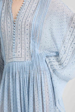 Load image into Gallery viewer, Kaftan in Printed Silk with Hand-Applied Crystals
