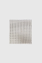 Load image into Gallery viewer, Square Silk Scarf with Black Polka Dots On White Background
