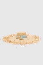 Load image into Gallery viewer, Wide-Brim Hat with Bandana Scarf
