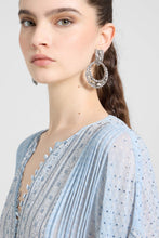 Load image into Gallery viewer, Hoop Jewel Earrings with Hand-Set Crystals
