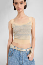 Load image into Gallery viewer, Bandana Jacquard Top in Silk, Cotton, And Viscose
