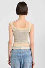 Load image into Gallery viewer, Bandana Jacquard Top in Silk, Cotton, And Viscose
