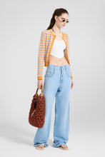Load image into Gallery viewer, Long-Sleeve Cardigan with Front Button Closure
