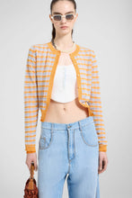 Load image into Gallery viewer, Long-Sleeve Cardigan with Front Button Closure
