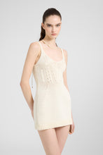 Load image into Gallery viewer, Fine-Strap Knit Mini Dress
