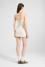 Load image into Gallery viewer, Fine-Strap Knit Mini Dress
