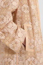Load image into Gallery viewer, Trench in Rebrodé Lace Bonded to Tulle
