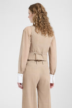 Load image into Gallery viewer, Classic Tailored Vest in Technical Georgette
