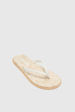 Load image into Gallery viewer, White Lace Flip Flop
