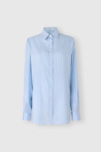 Load image into Gallery viewer, Silk shirt with a masculine striped allure
