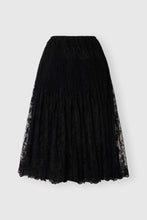 Load image into Gallery viewer, Midi balloon lace skirt
