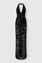 Load image into Gallery viewer, Mermaid gown in Chantilly lace with tonal crystals
