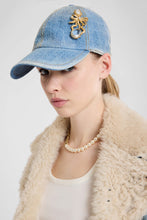 Load image into Gallery viewer, Denim baseball cap
