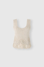 Load image into Gallery viewer, Pure cashmere top with lace trim
