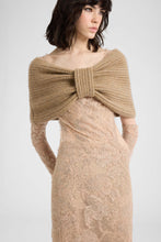 Load image into Gallery viewer, Pure Cashmere Bow Wrap
