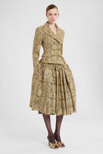 Load image into Gallery viewer, Lurex Rebrodé Lace Tailored Jacket with Heraldic Buttons
