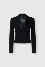 Load image into Gallery viewer, Tailored smoking jacket in cady
