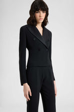 Load image into Gallery viewer, Tailored smoking jacket in cady
