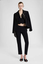 Load image into Gallery viewer, Tailored smoking trousers with satin side stripe
