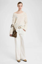 Load image into Gallery viewer, White boyfriend jeans
