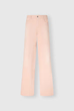 Load image into Gallery viewer, Peach-colored baggy denim jeans
