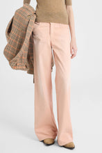Load image into Gallery viewer, Peach-colored baggy denim jeans
