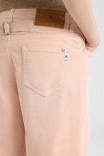 Load image into Gallery viewer, Peach-colored baggy denim jeans
