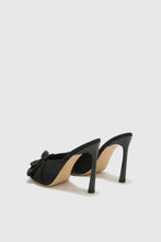 Load image into Gallery viewer, Black Satin Mule
