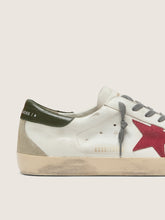 Load image into Gallery viewer, Super-Star Leather Upper Suede Star and Spur Shiny Leather Heel
