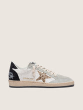 Load image into Gallery viewer, Ballstar Nappa Quarter Glitter Star Heel And Spur Suede Toe
