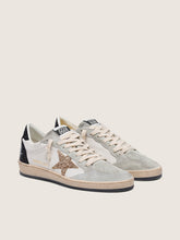 Load image into Gallery viewer, Ballstar Nappa Quarter Glitter Star Heel And Spur Suede Toe
