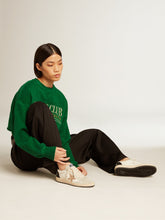 Load image into Gallery viewer, Ballstar Nappa Quarter Glitter Star Heel And Spur Suede Toe
