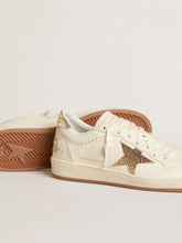 Load image into Gallery viewer, Ball Star Leather Upper Toe Tongue and Spur  Suede Star with Crystals Laminated Heel
