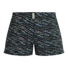Load image into Gallery viewer, Stretch Flat Belt Swim Shorts Pearl
